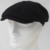 Stetson Kappe schwarz Wolle Herrenmütze Flatcap (56) -