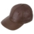 Stetson Lombard Kuhfell Braun Leder Verstellbare Baseball Cap - 