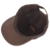 Stetson Lombard Kuhfell Braun Leder Verstellbare Baseball Cap - 