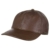 Stetson Lombard Kuhfell Braun Leder Verstellbare Baseball Cap -