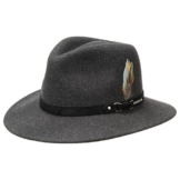 Stetson Mercer Westernhut Hut Traveller (XXL/62-63 - anthrazit) -