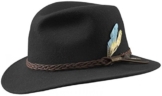 Stetson Newark VitaFelt Hut (S /54-55, schwarz) -