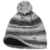 Stetson Ophelio Beanie Bommelmütze Mütze Strickmütze Wintermütze Oversize-Mütze Pudelmütze Wintermütze Skimütze (One Size - grau) - 