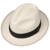 Stetson Panama Braid 2-3 Fedora Hut Sonnenhut Strandhut Sommerhut Panamahut Panamastrohhut Panamahut Herrenhut (L/58-59 - cremeweiß) - 