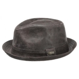 Stetson Radcliff Playerhut aus Leder - braun L/58-59 -