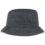 Stetson Ros Leinen Bucket Hat Fischerhut Leinenhut Sommerhut Stoffhut Stoffhut Leinenhut (58 cm - dunkelgrau) -