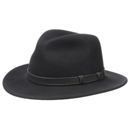 Stetson Rutherford Travellerhut Wollhut Traveller (XXL/62-63 - schwarz) -