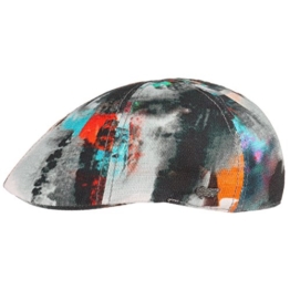 Stetson Texas Multicolour Flatcap Schirmmütze Sommercap Sonnencap Sommermütze Herrencap Cap Kappe Schirmmütze Sommercap (L/58-59 - bunt) -