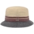 Stetson Washed Cotton Bucket Hat Fischerhut Anglerhut Hut Stoffhut Baumwollhut Sonnenhut Hut (M/56-57 - natur-blau) -