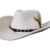Stetson Weiß AMASA Westernhut, Cowboyhut Hut Original, Farbe:Weiß;Größe:S -