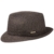 Stetson Wool Melange Wollhut Hut Herrenhut Fedora Filzhut Wollhut (M/56-57 - braun-meliert) - 