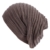 Strickmütze LONG BEANIE WENDEMÜTZE und Buff Wintermütze Schal Lange Mütze Grau 256 -