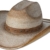 Strohhut Westernhut Country Western Cowboyhut Hut »MILO« Nature Stars & Stripes (M) -