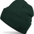 styleBREAKER klassische Beanie Strickmütze, warme Feinstrick Mütze doppelt gestrickt, Unisex 04024029, Farbe:Dunkelgrün -