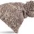 styleBREAKER Strickmütze mit Bommel und Strukturmuster / Multicolour Design 04024014 (Taupe) -