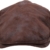 sujii UNCLE SAM Faux Leather Flat Cap Cabbie Hat Golfer Hunter Cap Schiebermütze Chauffeurmütze Schirmmütze Schildmmütze Golfermütze Kappe Hut, XL size/Dark Brown - 