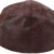 sujii UNCLE SAM Faux Leather Flat Cap Cabbie Hat Golfer Hunter Cap Schiebermütze Chauffeurmütze Schirmmütze Schildmmütze Golfermütze Kappe Hut, XL size/Dark Brown - 