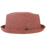 Tampa Dots Player Stoffhut Hut Baumwollhut Herrenhut Fedora Sommerhut Sonnenhut Strandhut Chillouts Player Sommerhut (M/56-57 - bordeaux) -