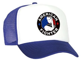 Tedd Haze Mesh Cap - American Fighter blau -