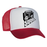 Tedd Haze Mesh Cap - Music Sound / red -