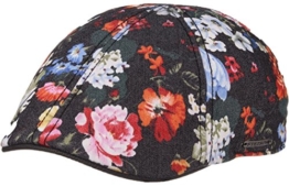 Texas Flower Flatcap Stetson (M/56-57 - schwarz ) -