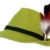 Trachtenhut apfelgrün mit edler kleiner Feder 59 -
