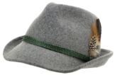 Trachtenhut Grau 57 -