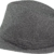 Trilby Hut in schwarz oder grau, Kopfgröße:M;Farben:dunkelgrau - 