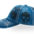 Unisex Baumwolle Baseball Cap Skull Schädel Jeans Sport Mütze Baseballkappe Snap back Trucker (Blue) - 