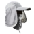 Unisex Outdoor Herren Sonnenhut, Camping 360 Grad Schutz Fischerhut, Herausnehmbar Mesh Baseballcaps, Jagd Vollständig Sonnenschutz Hut Mütze mit Abnehmbare Mesh Maske Mund Hals Schutz Sommer Strand Trekking Hut Anti-UV UPF 50 + - 