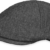 Unisex Sommer Gatsby Cap Baskenmütze Schiebermütze Schirmmütze Beret Herren Damen Verstellbar Kappe Farbe Dunkelgrau -