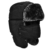 Unisex Winter Ohrenschützer Kavallerist Fallensteller Fliegermützen Bomber Hut Warm halten Schlittschuhlaufen Skifahren Schwarz, Grauer Pelz -