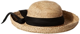 UV hat for women Whiteh big brim from Scala - Natural -