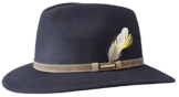 VANCOUVER BLAU Traveller Filzhut Vitafelt Wollfilz von Stetson L/58-59 -