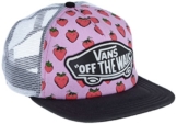 Vans Damen Baseball Cap, Beach Girl Trucker Hat, GR. One size (Herstellergröße: One Size), Rosa (Strawberries Pastel Lavender/True White) -