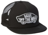 vans Damen Baseball Cap BEACH TRUCKER HAT V00H5L, Gr. One Size (Herstellergröße: OS), Schwarz (ONYX-WHITE KR6) -