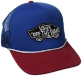Vans Herren Baseball Cap CLASSIC PATCH TRUCKER, Gr. One size, Mehrfarbig (Blue/Red) -