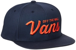 vans Herren Baseball Cap Wilmington Snapback Blau (Dress Blues Lkz), One Size -