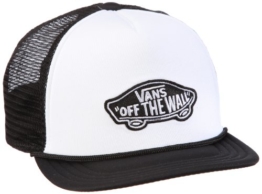 Vans Jungen Kappe B Classic Patch Truc, White/Black, One size, VNQWYB2 -