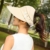 Vbiger Anti-UV Schirmmütze Damen Sonnenhut Sommerhut Faltbar Sonnenhut mit Breitem Schirm UV-Schutzfaktor 50+ - 