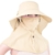 Vbiger Damen Sonnenhut UV-Schutz Sommerhut Fischerhut mit Atmungsaktiv breiter Rand und Maske UPF50 + -