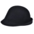 Vbiger Filzhut Melone Winter Hut Damen Hut Felt Hat Hipster 80er 80s - 