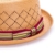 Vented Toyo Pork Pie Strohhut Strandhut Sommerhut Hut Sonnenhut Herrenhut Stetson Strandhut Strohhut (S/54-55 - hellbraun) - 