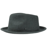 Virgi Woolfelt Fedora Wollfilzhut Filzhut Outdoorhut Stetson Fedora Filzhut (L/58-59 - grau) -