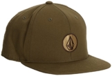 Volcom Herren Baseball Cap 110 Snapback D5541450DLK, Drill Khaki, One Size -