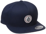 Volcom Herren Baseballmütze Quarter Twill, Smokey Blue, One size, D5511561SMB -