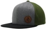 Volcom Herren Cap Upper Corner Stone Hat, Military, One size, D5511408MIL -