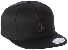 Volcom Herren Full Stone Baseballmütze, Black, S/M -