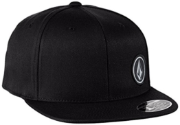 Volcom Herren Upper Corner Hat Baseballmütze, Black, One size -