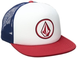 Volcom Unisex Full Frontal Chees Hat Trucker Cap Baseballmütze Snapback Schildmütze, Flight Blue, One Size -